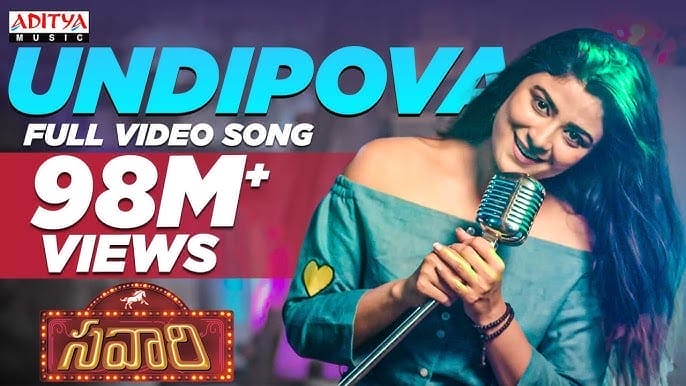 undipova nuvvila song lyrics